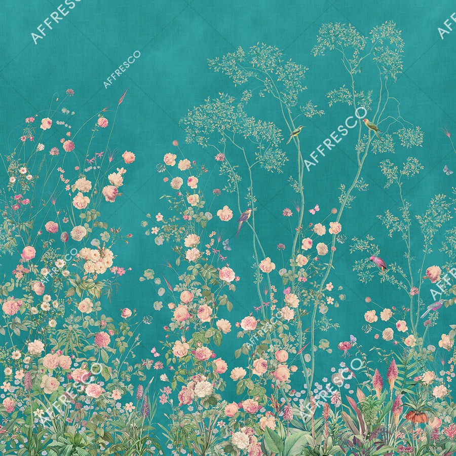 Панно Affresco Wallpaper Part 2 Rosarium AF955-COL5 2x2,01 м