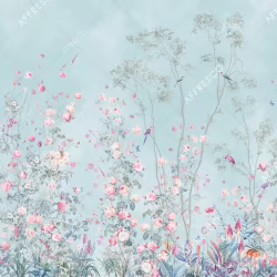 Панно Affresco Wallpaper Part 2 Rosarium AF955-COL6 2x2,01 м
