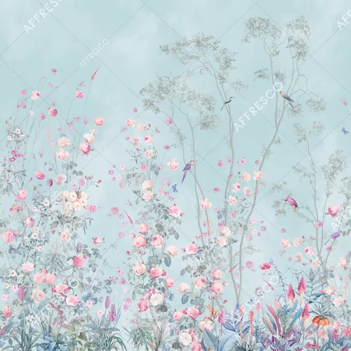 Панно Affresco Wallpaper Part 2 Rosarium AF955-COL6 2x2,01 м