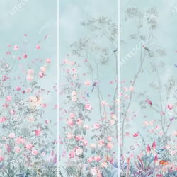 Панно Affresco Wallpaper Part 2 Rosarium AF955-COL6 2x2,01 м