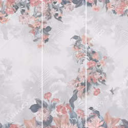 Панно Affresco Wallpaper Part 2 Paradise Bird AF962-COL1 2x2,01 м