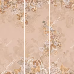 Панно Affresco Wallpaper Part 2 Paradise Bird AF962-COL3 2x2,01 м