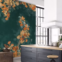 Панно Affresco Wallpaper Part 2 Paradise Bird AF962-COL4 2x2,01 м