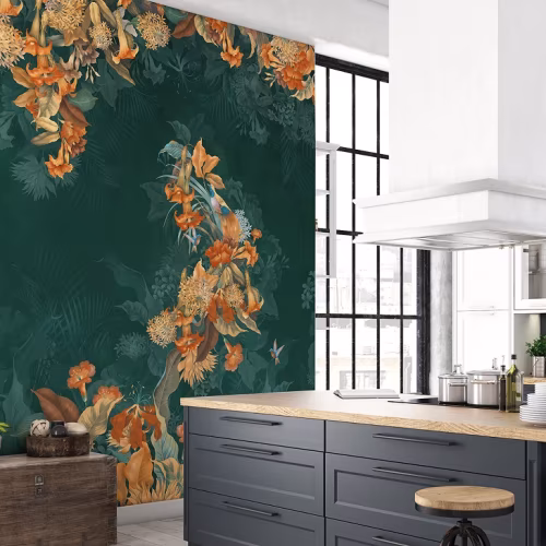 Панно Affresco Wallpaper Part 2 Paradise Bird AF962-COL4 2x2,01 м