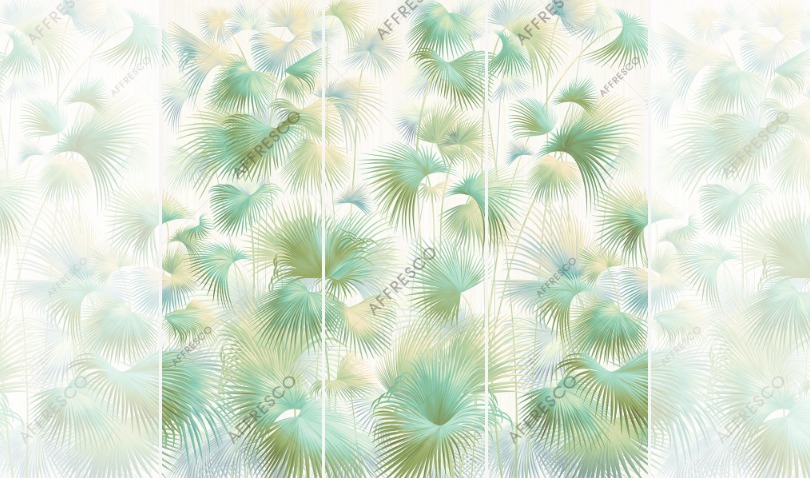 Панно Affresco Wallpaper Part 2 Livistona AF954-COL3 2x2,01 м