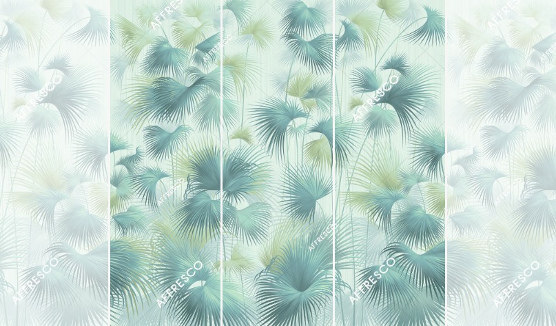 Панно Affresco Wallpaper Part 2 Livistona AF954-COL6 2x2,01 м