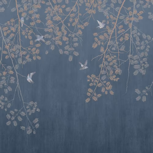 Панно Affresco Wallpaper Part 2 Rowan Branches JK43-COL2 2x2,68 м