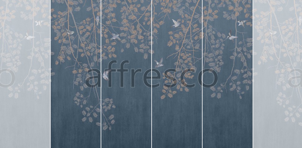 Панно Affresco Wallpaper Part 2 Rowan Branches JK43-COL2 2x2,68 м