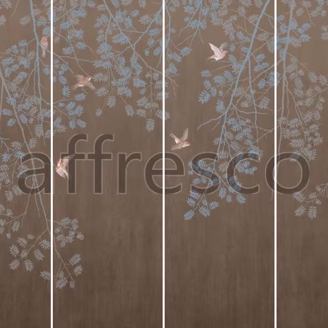 Панно Affresco Wallpaper Part 2 Rowan Branches JK43-COL4 2x2,68 м