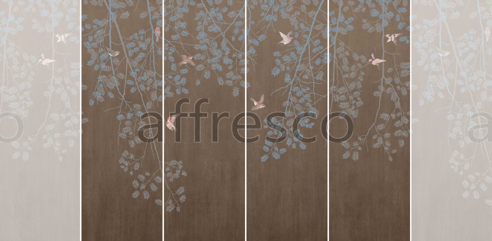Панно Affresco Wallpaper Part 2 Rowan Branches JK43-COL4 2x2,68 м
