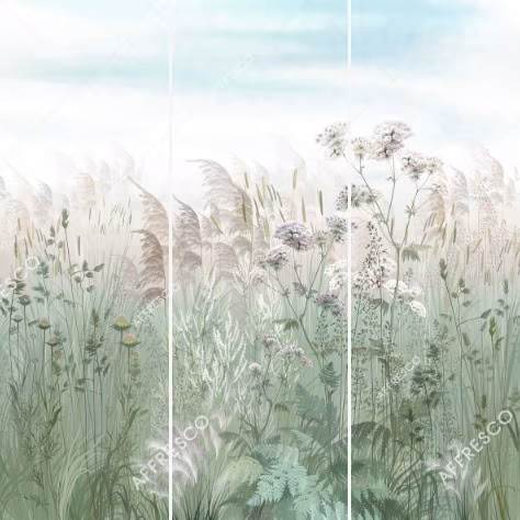 Панно Affresco Wallpaper Part 2 Summer Grass AB120-COL1 2x2,01 м