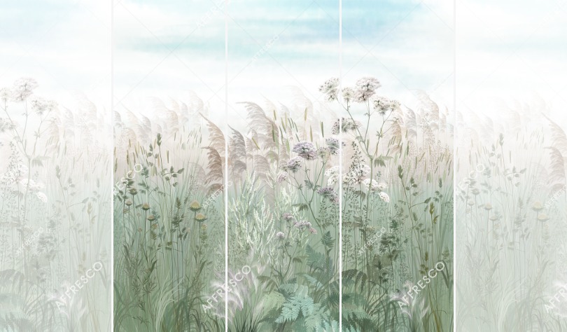 Панно Affresco Wallpaper Part 2 Summer Grass AB120-COL1 2x2,01 м