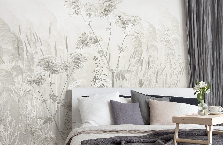 Панно Affresco Wallpaper Part 2 Summer Grass AB120-COL2 2x2,01 м фото в интерьере