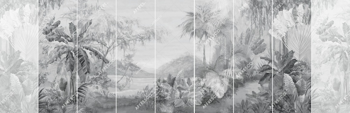 Панно Affresco Wallpaper Part 2 Island AB128-COL3 2x4,69 м