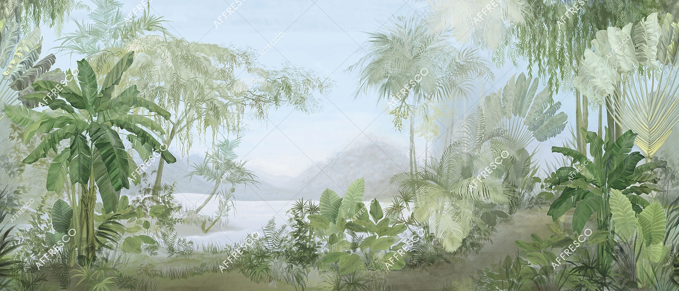 Панно Affresco Wallpaper Part 2 Island AB128-COL5 2x4,69 м