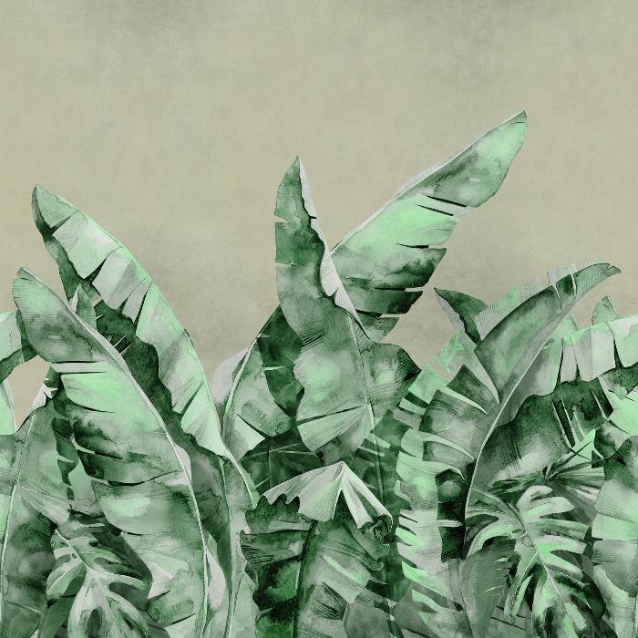 Панно Affresco Wallpaper Part 2 Large Palm Foliage AB131-COL1 2x2,01 м Панно Affresco Wallpaper Part 2 Large Palm Foliage AB131-COL1 2x2,01 м