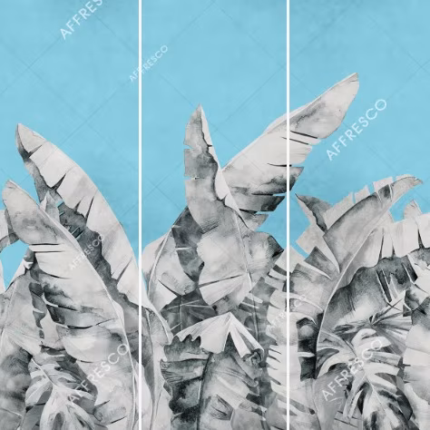 Панно Affresco Wallpaper Part 2 Large Palm Foliage AB131-COL2 2x2,01 м
