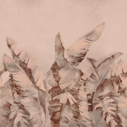 Панно Affresco Wallpaper Part 2 Large Palm Foliage AB131-COL3 2x2,01 м