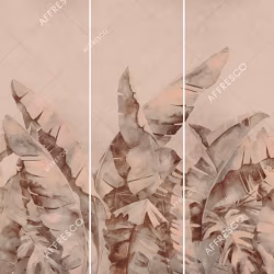 Панно Affresco Wallpaper Part 2 Large Palm Foliage AB131-COL3 2x2,01 м