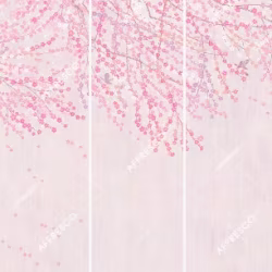 Панно Affresco Wallpaper Part 2 Bloom AB139-COL1 2x6,03 м