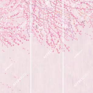 Панно Affresco Wallpaper Part 2 Bloom AB139-COL1 2x6,03 м