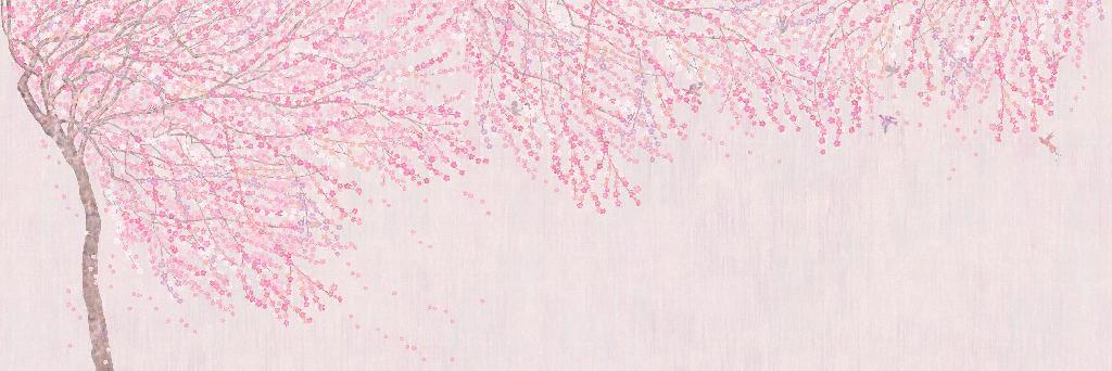 Панно Affresco Wallpaper Part 2 Bloom AB139-COL1 2x6,03 м