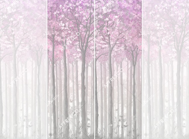 Панно Affresco Wallpaper Part 2 In the Forest AB141-COL1 2x1,34 м