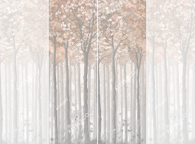 Панно Affresco Wallpaper Part 2 In the Forest AB141-COL2 2x1,34 м