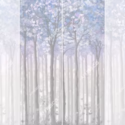 Панно Affresco Wallpaper Part 2 In the Forest AB141-COL3 2x1,34 м