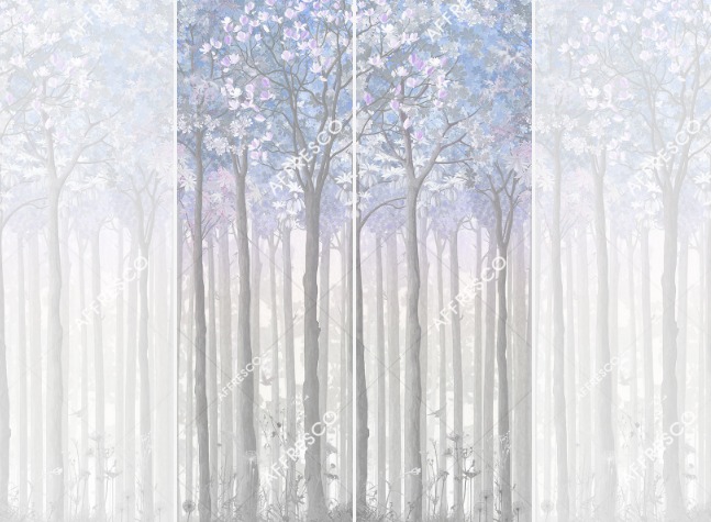 Панно Affresco Wallpaper Part 2 In the Forest AB141-COL3 2x1,34 м