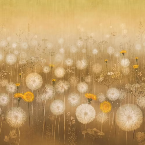 Панно Affresco Wallpaper Part 2 Dandelion AB144-COL1 2x2,68 м