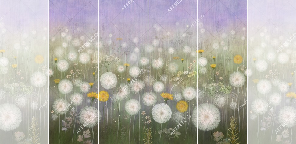 Панно Affresco Wallpaper Part 2 Dandelion AB144-COL2 2x2,68 м