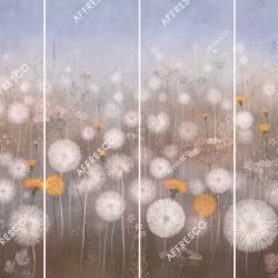 Панно Affresco Wallpaper Part 2 Dandelion AB144-COL4 2x2,68 м
