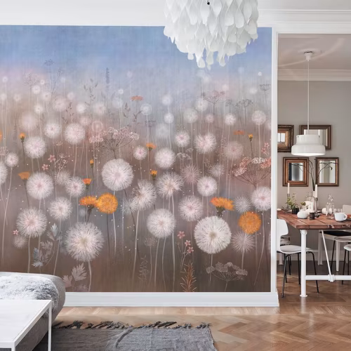 Панно Affresco Wallpaper Part 2 Dandelion AB144-COL4 2x2,68 м