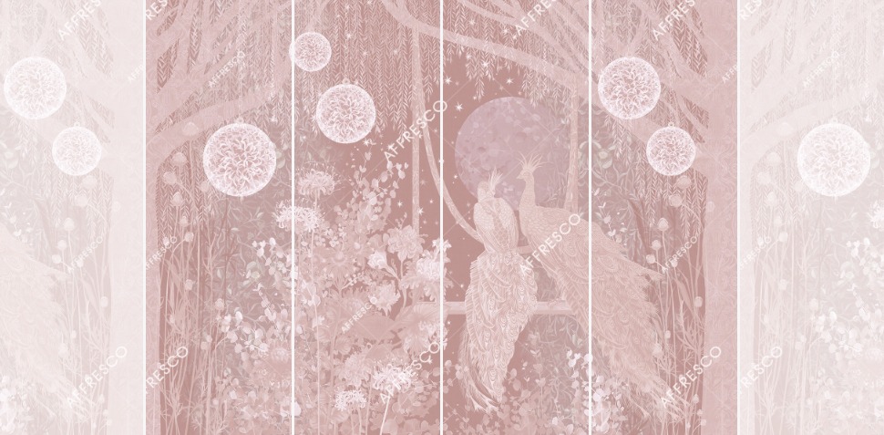 Панно Affresco Wallpaper Part 2 Love Story AB138-COL2 2x2,68 м