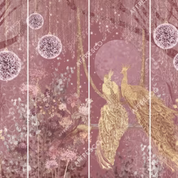 Панно Affresco Wallpaper Part 2 Love Story AB138-COL3 2x2,68 м
