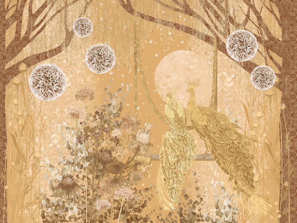 Панно Affresco Wallpaper Part 2 Love Story AB138-COL4 2x2,68 м