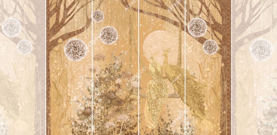 Панно Affresco Wallpaper Part 2 Love Story AB138-COL4 2x2,68 м