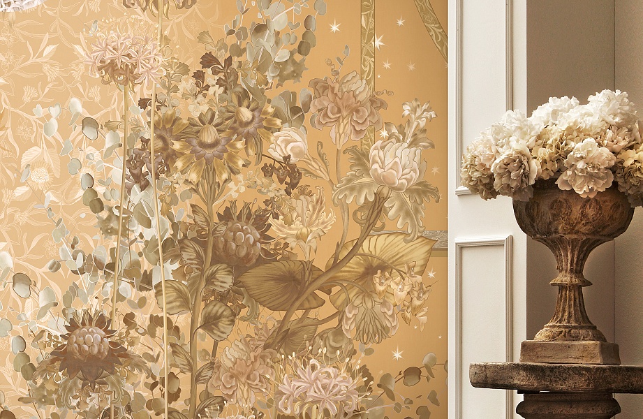 Панно Affresco Wallpaper Part 2 Love Story AB138-COL4 2x2,68 м фото в интерьере