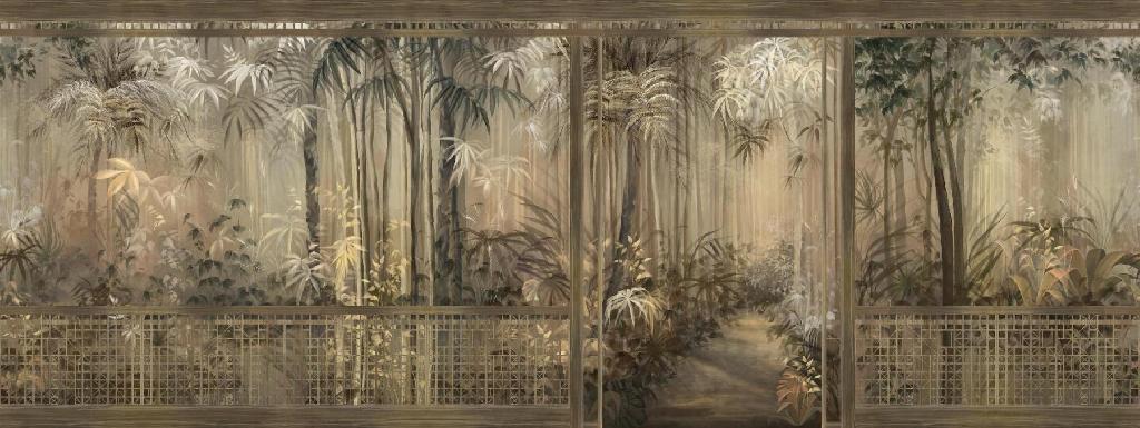 Панно Affresco Wallpaper Part 2 Jungle AB118-COL1 2x2,68 м Панно Affresco Wallpaper Part 2 Jungle AB118-COL1 2x2,68 м