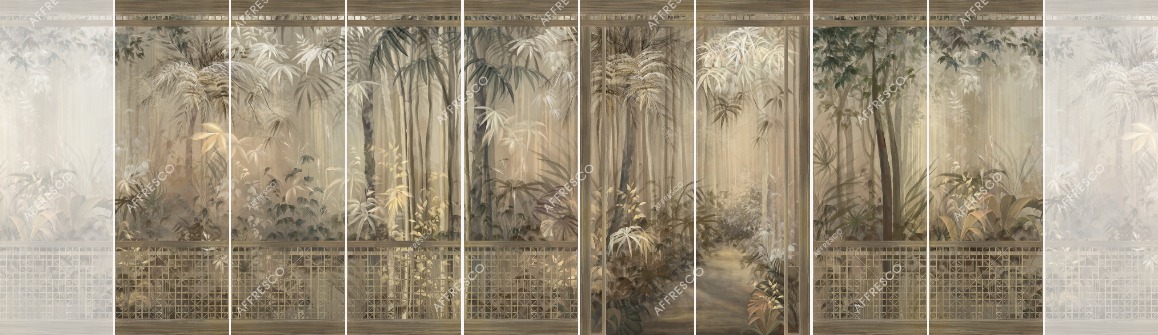 Панно Affresco Wallpaper Part 2 Jungle AB118-COL1 2x2,68 м Панно Affresco Wallpaper Part 2 Jungle AB118-COL1 2x2,68 м