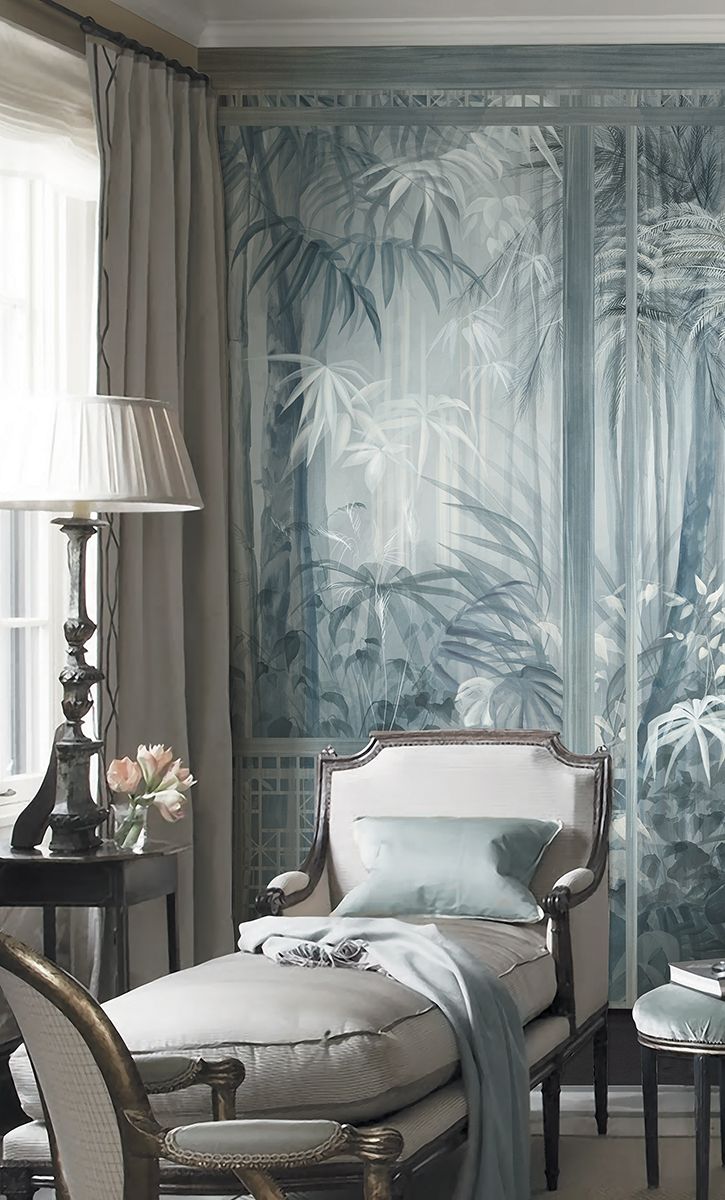 Панно Affresco Wallpaper Part 2 Jungle AB118-COL2 2x2,68 м фото в интерьере