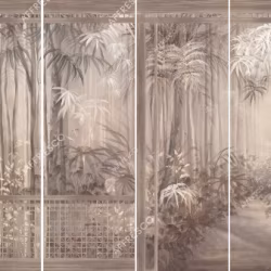 Панно Affresco Wallpaper Part 2 Jungle AB118-COL3 2x2,68 м