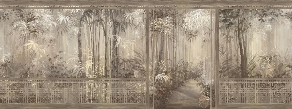 Панно Affresco Wallpaper Part 2 Jungle AB118-COL3 2x2,68 м