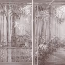Панно Affresco Wallpaper Part 2 Jungle AB118-COL4 2x2,68 м