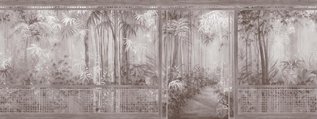 Панно Affresco Wallpaper Part 2 Jungle AB118-COL4 2x2,68 м