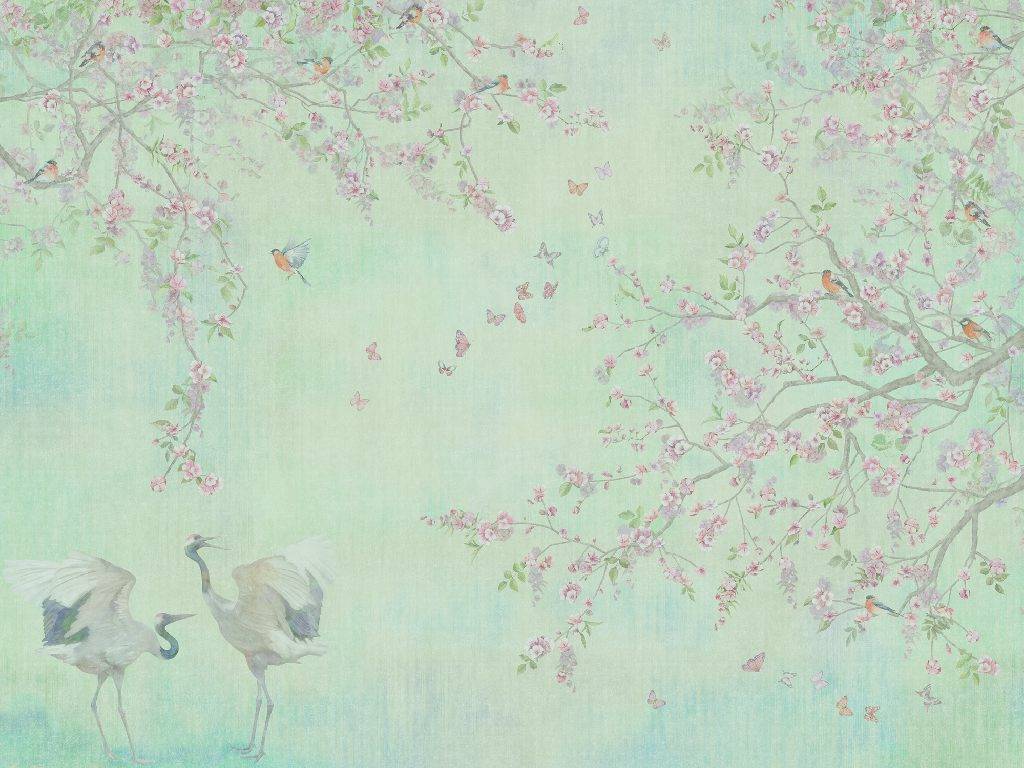 Панно Affresco Wallpaper Part 1 Serene morning AB51-COL5 2x2,68 м