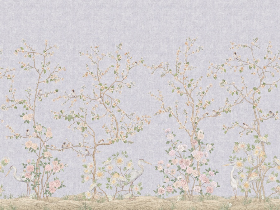 Панно Affresco Wallpaper Part 2 Floral Romance AF712-COL1 2,75x3,99 м