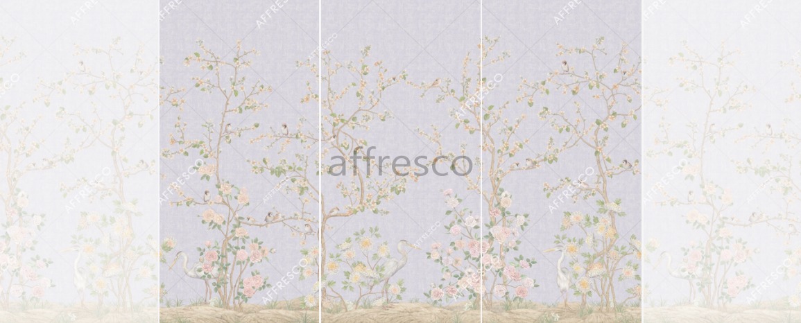 Панно Affresco Wallpaper Part 2 Floral Romance AF712-COL1 2,75x3,99 м