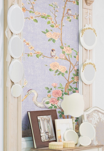 Панно Affresco Wallpaper Part 2 Floral Romance AF712-COL1 2,75x3,99 м фото в интерьере